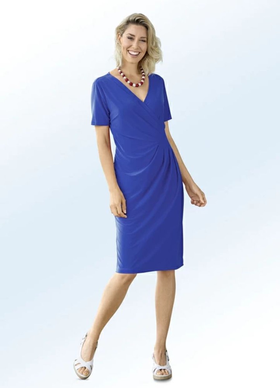 Damenmode BADER | Kleid In Angesagter Wickeloptik