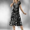 Damenmode BADER | Kleid In Wickel-Optik