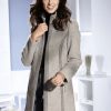 Damenmode BADER | Longjacke Mit Kontrastfarbenen Akzenten