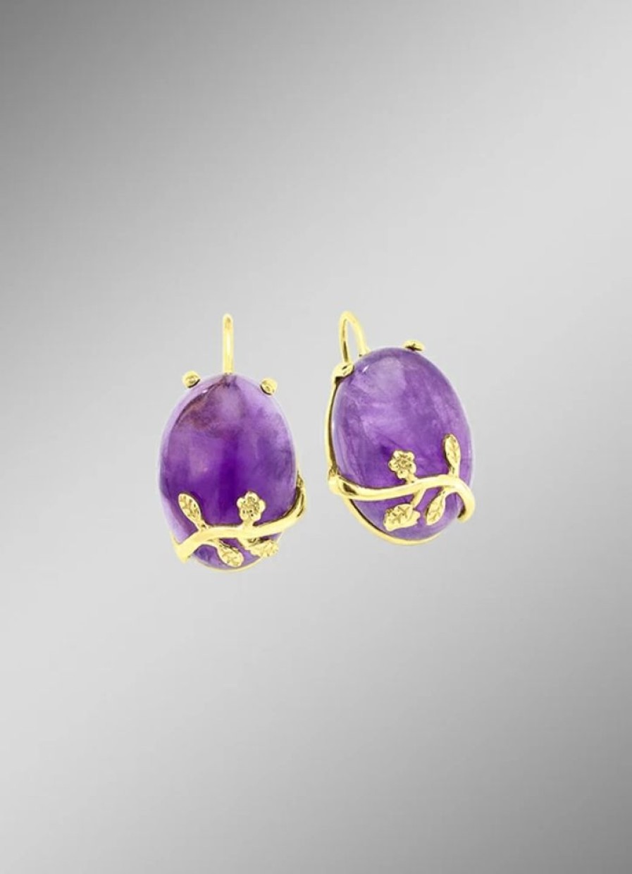 Schmuch&Uhren BADER | Tolle Ohrringe Mit Echt Amethyst