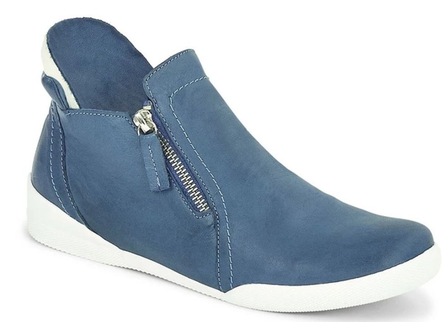 Damenmode BADER | Andrea Conti Bootie Mit Seitlichem Reisverschluss