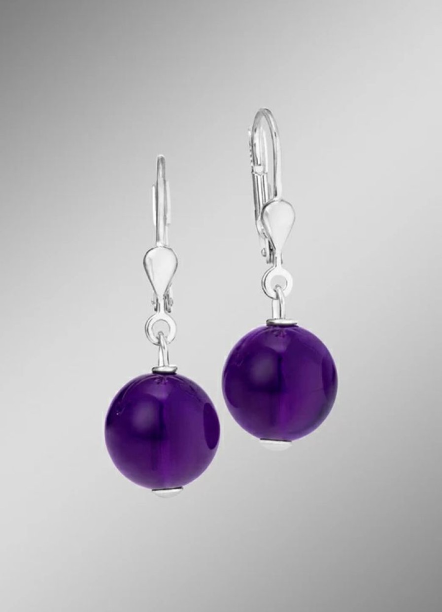 Schmuch&Uhren BADER | Ohrringe Mit Echt Amethyst