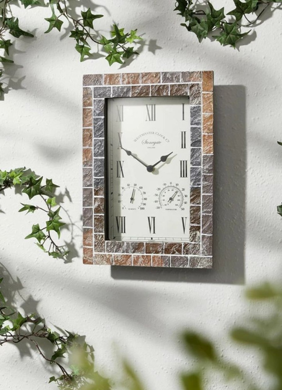 Dekoration BADER | Ausenwanduhr Im Mosaik-Stil