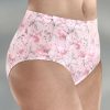 Wasche BADER | Viererpack Slip Mit Floraldruck