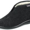 Damenmode BADER | Reisverschluss-Stiefelette Aus Weichem Textilmaterial