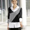 Damenmode BADER | Einzigartiges Shirt In 2-In-1-Optik