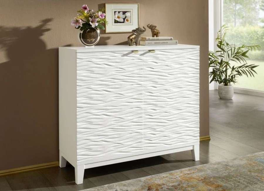 Wohnen BADER | Sideboard Mit 3D-Wellendekoration