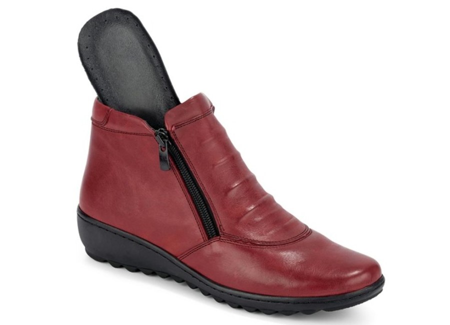 Damenmode BADER | Gemini Stiefelette Aus Rind-Nappaleder