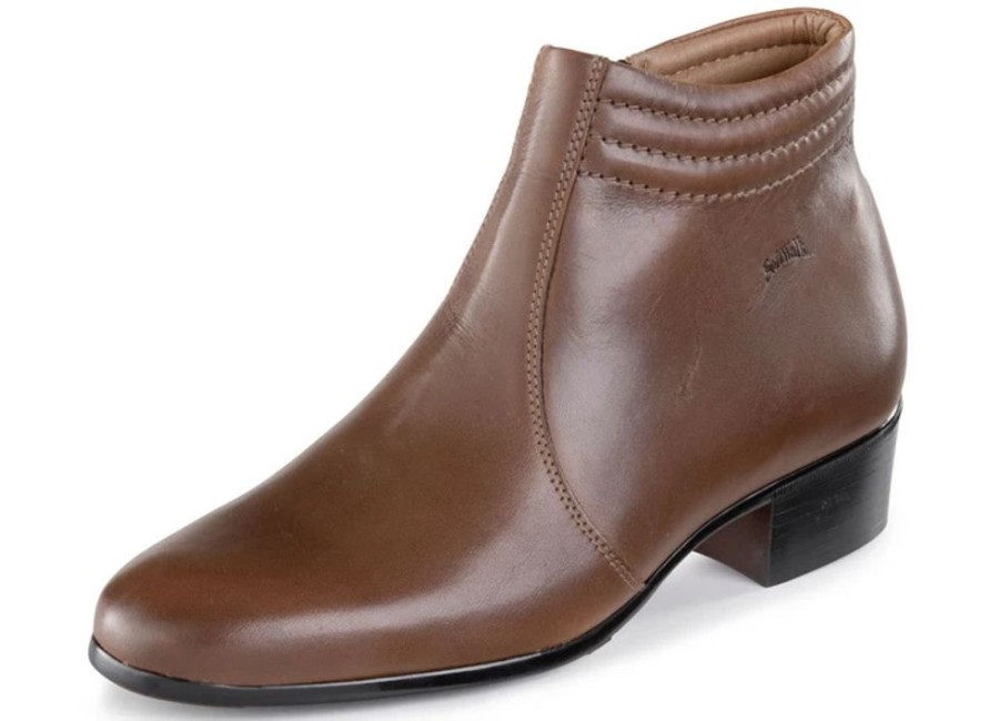 Herrenmode BADER | Stiefelette Aus Rind-Nappaleder