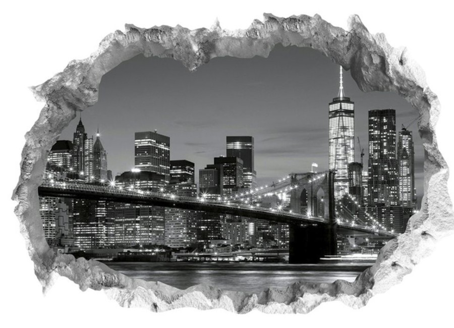 Dekoration BADER | 3D-Wand-Tattoo "New York"