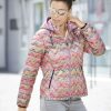 Damenmode BADER | Funktions-Kurzjacke Mit Farbbrillantem Inkjet-Druck