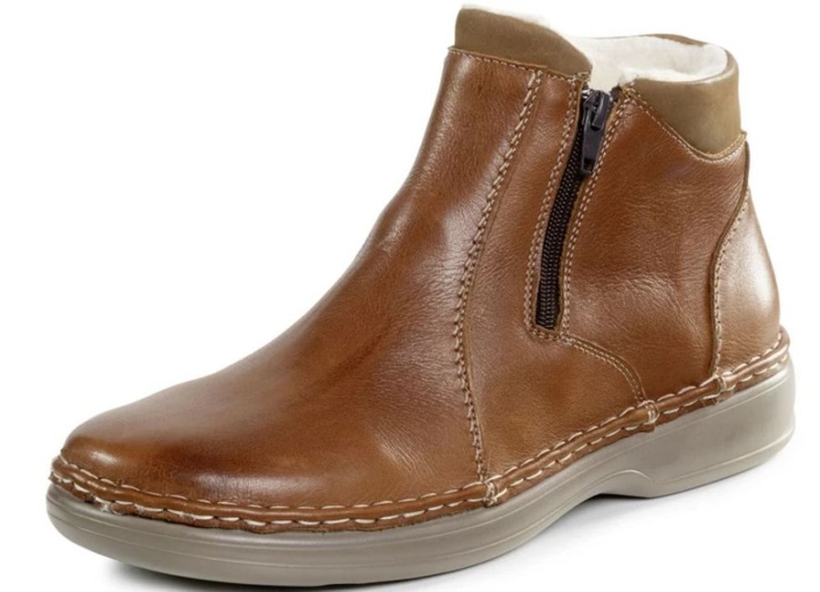 Herrenmode BADER | Stiefelette Aus Nappaleder