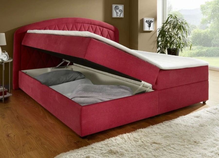 Wohnen BADER | Boxspringbett Mit Bettkasten Und Topper