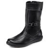 Damenmode BADER | Stiefelette Mit Winterlichem Lammfellfutter