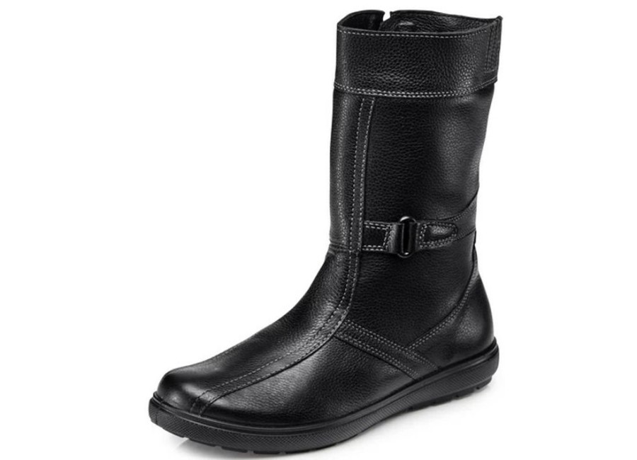 Damenmode BADER | Stiefelette Mit Winterlichem Lammfellfutter