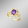 Schmuch&Uhren BADER | Damenring Mit Echt Amethyst