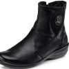 Damenmode BADER | Stiefelette Mit Echtem Lammfellfutter