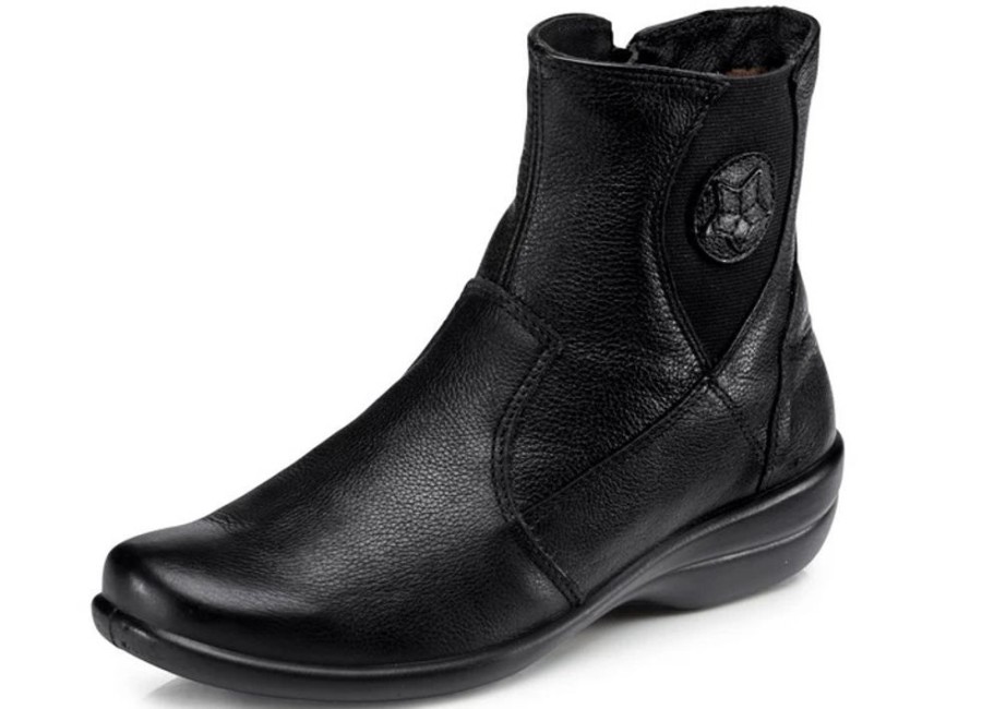 Damenmode BADER | Stiefelette Mit Echtem Lammfellfutter