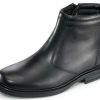 Herrenmode BADER | Stiefelette Aus Molligem Lammfellfutter