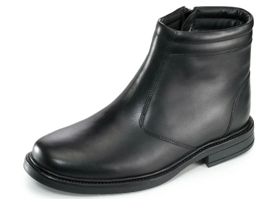 Herrenmode BADER | Stiefelette Aus Molligem Lammfellfutter