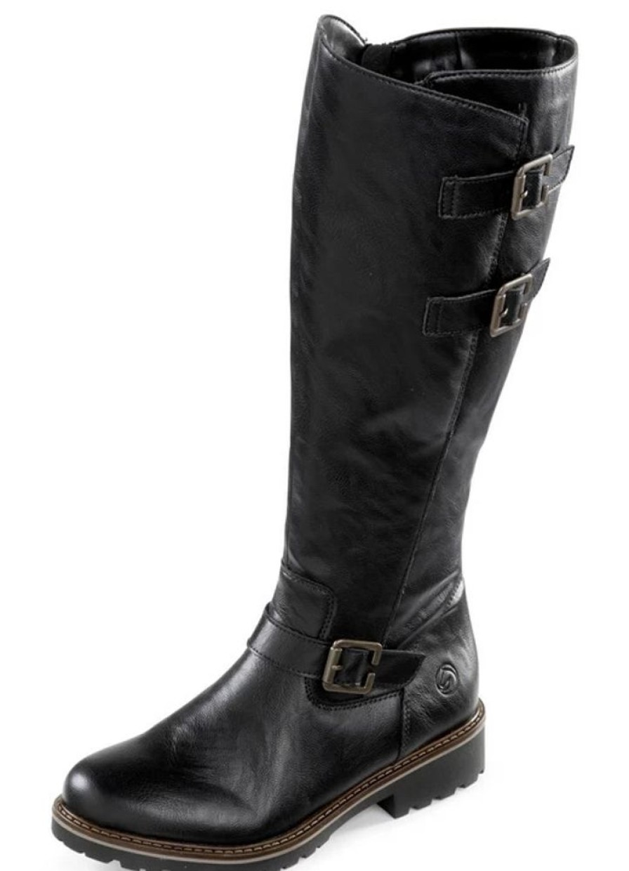 Damenmode BADER | Remonte Stiefel Mit Narben-Struktur