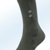 Herrenmode BADER | Achterpack Socken Mit Handgekettelter Spitze