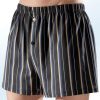 Herrenmode BADER | Viererpack Boxershorts Mit Streifendessin