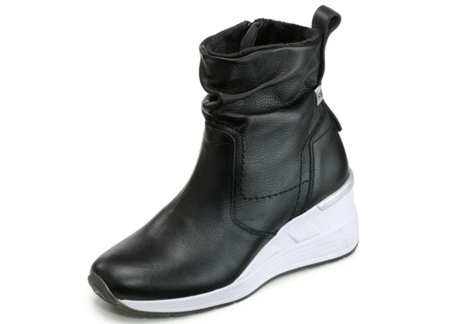 Damenmode BADER | Stiefelette Aus Weichem Nappaleder