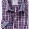 Herrenmode BADER | Kariertes "Milano Italy"-Hemd