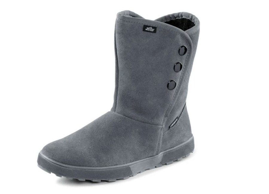 Damenmode BADER | Stiefelette Aus Veloursleder