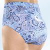 Wasche BADER | Funferpack Slips Mit Paisley-Druck