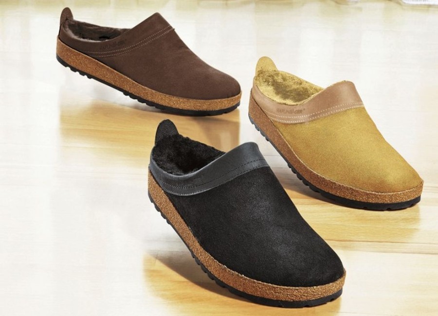 Damenmode BADER | Lammfell-Clog Fur Damen Und Herren Von Haflinger