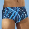 Herrenmode BADER | Badehose In Hoherer Slipform Mit Reisverschlusstasche