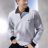 Herrenmode BADER | Poloshirt Mit Kontrastblende