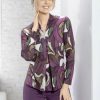 Damenmode BADER | Shirt Mit Kellerfalte Im Vorderteil In 2 Farben