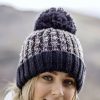 Damenmode BADER | Thermo-Mutze Mit Bommel Von Heat Holders® Fur Mehr Komfort Im Winter