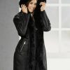 Damenmode BADER | Longjacke Mit Kroko-Dessin