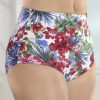 Wasche BADER | Viererpack Slips Mit Floraldessin