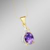 Schmuch&Uhren BADER | Anhanger Mit Echt Amethyst