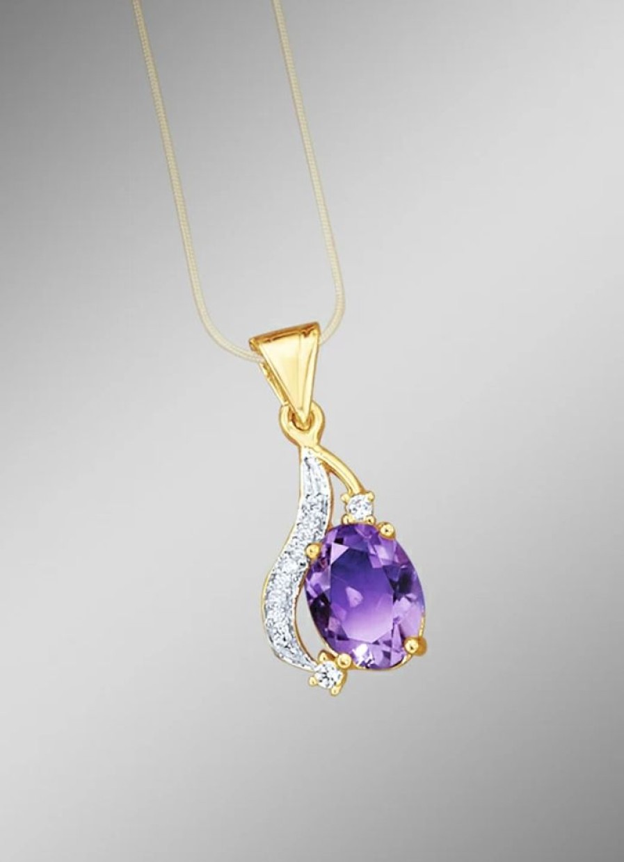 Schmuch&Uhren BADER | Anhanger Mit Echt Amethyst