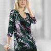 Damenmode BADER | Geschmackvolles Shirt Mit 3/4-Langen Armeln