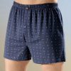 Herrenmode BADER | Viererpack Boxershorts Mit Alloverdessin