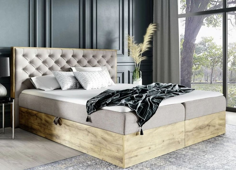 Wohnen BADER | Boxspringbett Mit Bettkasten Und Topper