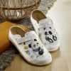 Damenmode BADER | Bequemer Clog Mit Niedlichem Panda-Druck