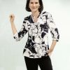 Damenmode BADER | Shirt-Tunika Mit Schlingenknopfleiste