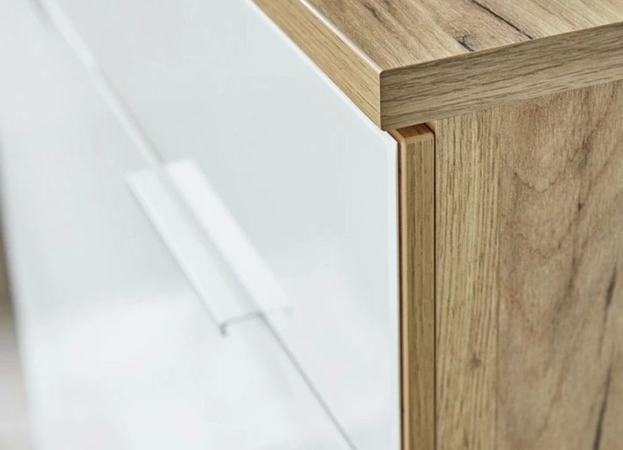 Wohnen BADER | Sideboard Mit Glasfronten Und Softclose