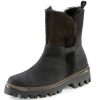 Damenmode BADER | Waldlaufer Stiefelette Mit Kuscheligem Kragen Aus Lammfell