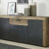 Wohnen BADER | Sideboard In Rustikaler Alteiche-Optik