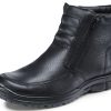 Herrenmode BADER | Stiefelette Mit Echtem Lammfellfutter