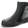 Damenmode BADER | Stiefelette Mit Echtem Lammfellfutter